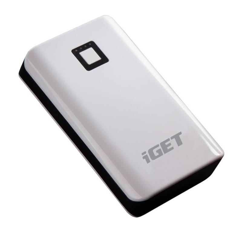Powerbank iGET POWER B 6600mAh bílá