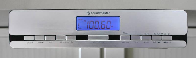 Radiopřijímač Soundmaster UR2006 stříbrný, Radiopřijímač, Soundmaster, UR2006, stříbrný