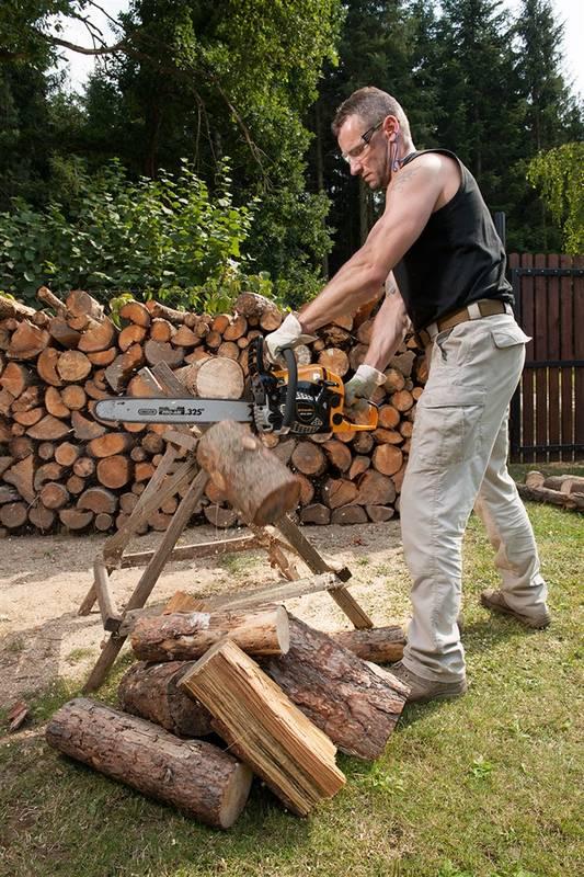 Řetězová pila Riwall RPCS 5545, benzínová