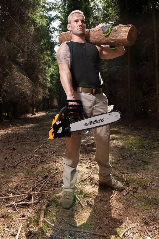 Řetězová pila Riwall RPCS 5545, benzínová