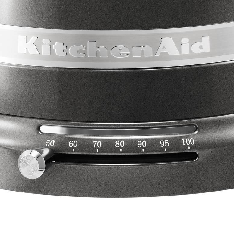 Rychlovarná konvice KitchenAid Artisan 5KEK1522EMS šedá barva, Rychlovarná, konvice, KitchenAid, Artisan, 5KEK1522EMS, šedá, barva