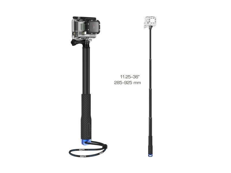 Selfie tyč SP Gadgets P.O.V. Pole 36" teleskopická černý modrý