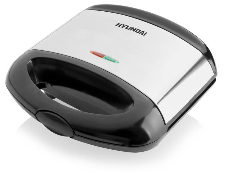 Sendvičovač Hyundai SM 628 černý nerez