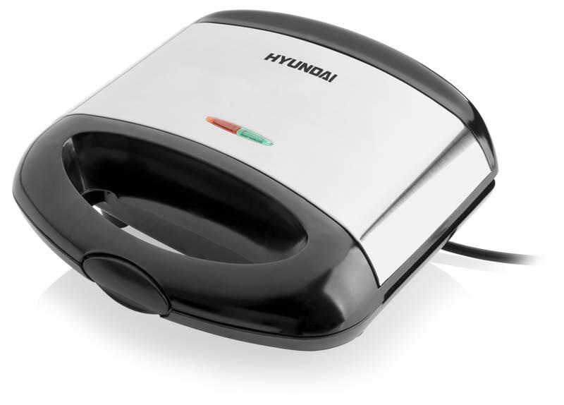 Sendvičovač Hyundai SM 628 černý nerez