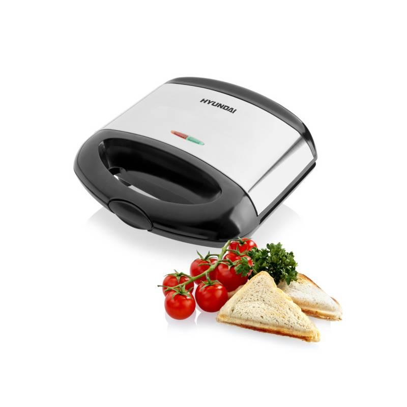 Sendvičovač Hyundai SM 628 černý nerez