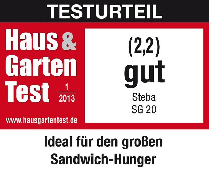 Sendvičovač Steba SG 20 stříbrný