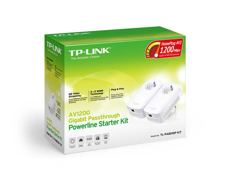 Síťový rozvod LAN po 230V TP-Link TL-PA8010P Starter Kit