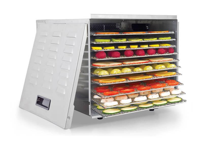 Sušička ovoce G21 Harmony platinum nerez