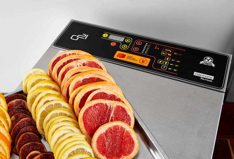 Sušička ovoce G21 Harmony platinum nerez