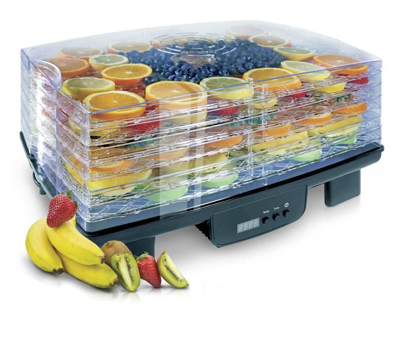 Sušička ovoce G21 Paradiso big černá