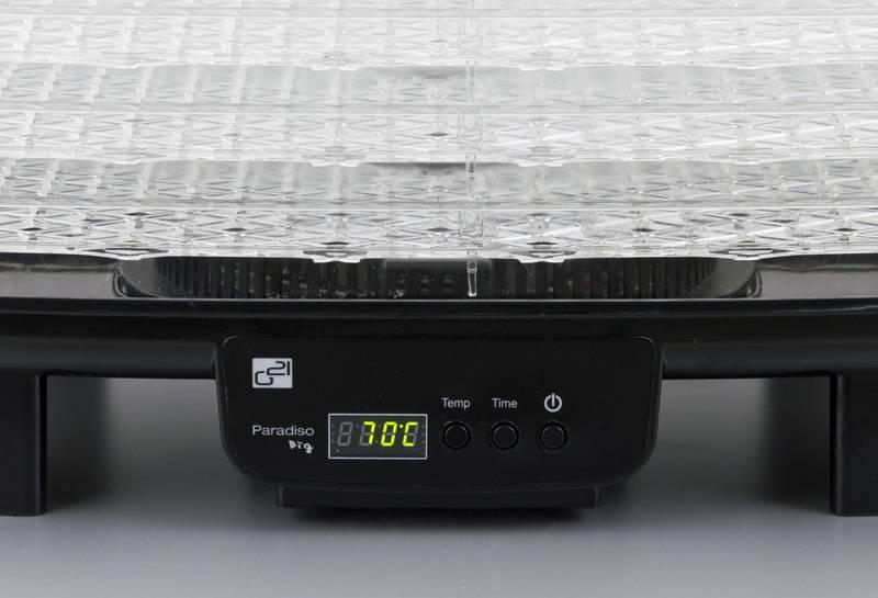 Sušička ovoce G21 Paradiso big černá