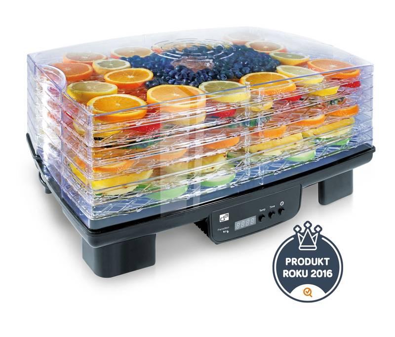 Sušička ovoce G21 Paradiso big černá