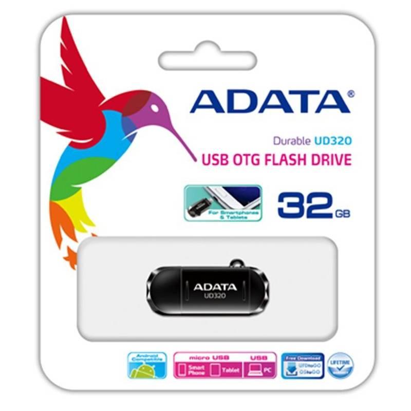USB Flash ADATA UD320 64GB černý