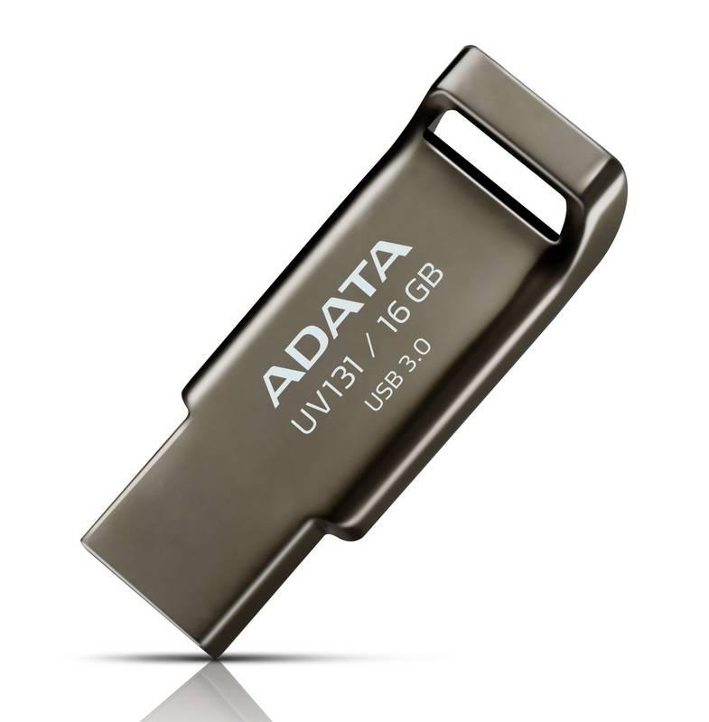USB Flash ADATA UV131 16GB kovový, USB, Flash, ADATA, UV131, 16GB, kovový