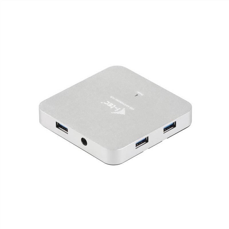 USB Hub i-tec USB 3.0 6x USB 3.0 stříbrný