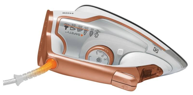 Žehlička Electrolux EDB6150 bílá zlatá