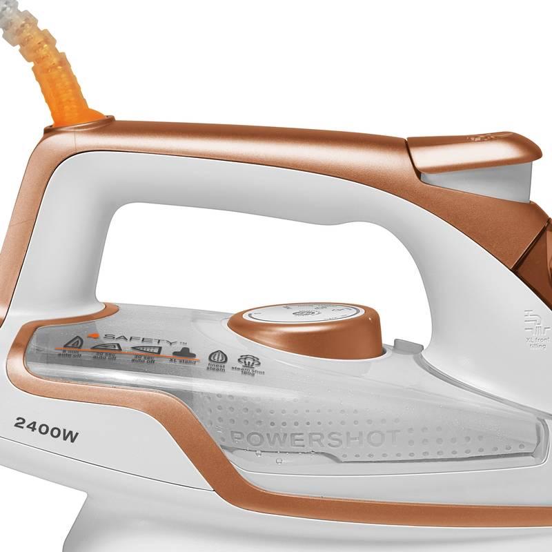 Žehlička Electrolux EDB6150 bílá zlatá