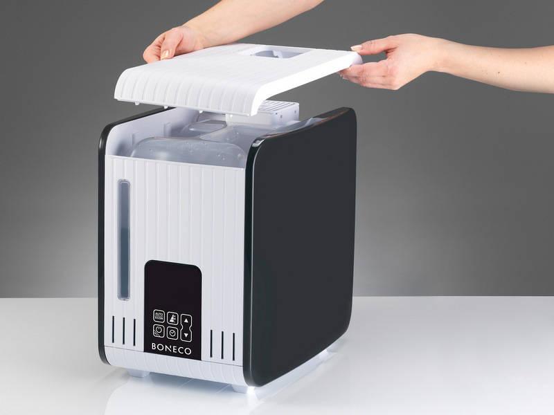 Zvlhčovač vzduchu Boneco S450 černý bílý