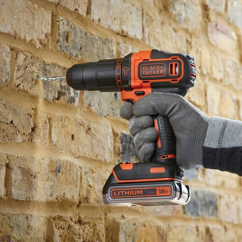 Aku vrtačka Black-Decker BDCHD18K-QW