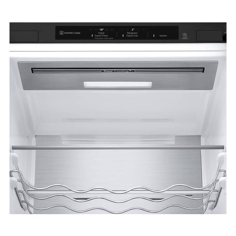 Chladnička s mrazničkou LG GBB92MCB1P černá