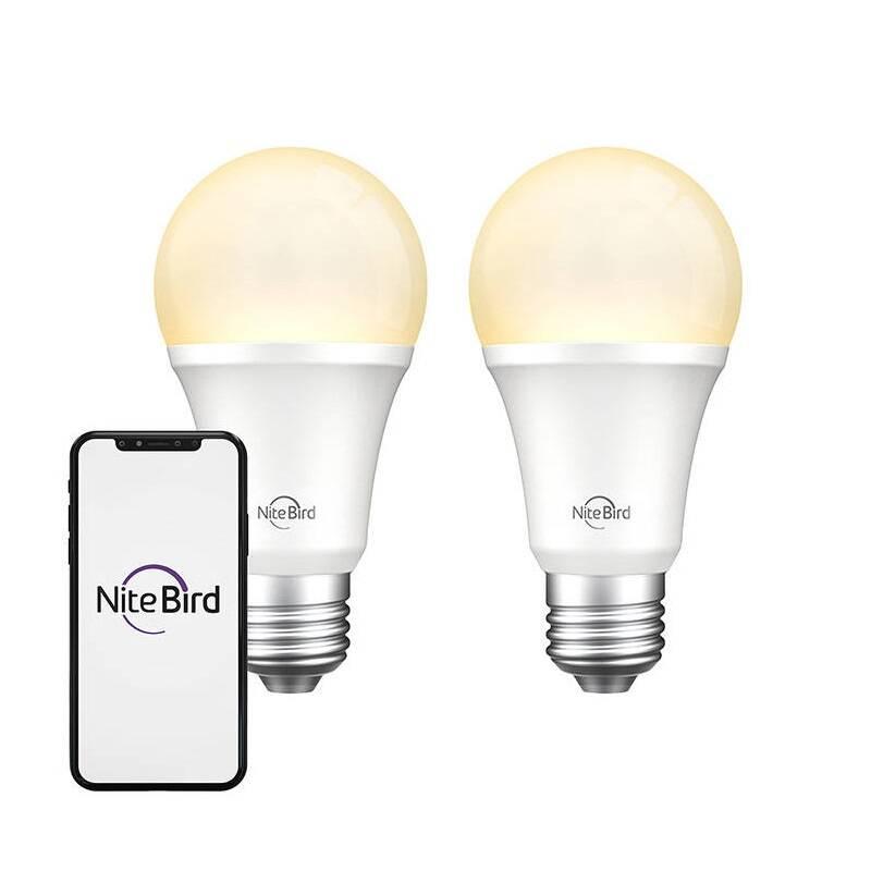 Chytrá žárovka Nite Bird E27, 8W, Tuya, 2-pack