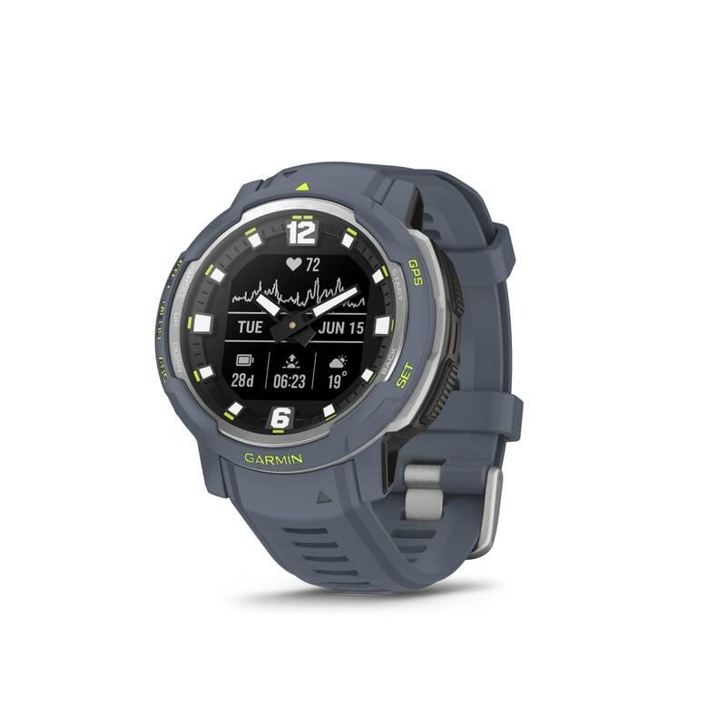 Chytré hodinky Garmin Instinct Crossover - Standard Edition modré, Chytré, hodinky, Garmin, Instinct, Crossover, Standard, Edition, modré