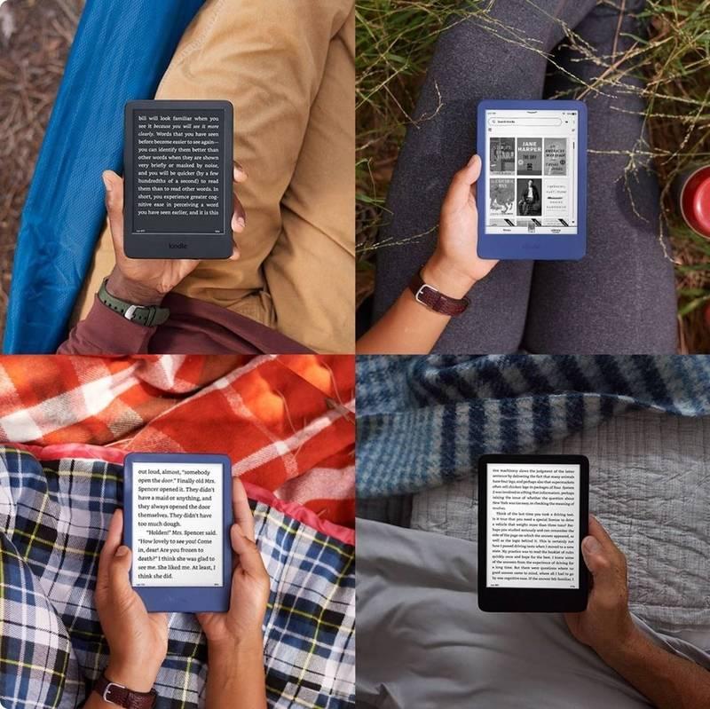 Čtečka e-knih Amazon Kindle Touch 2022 16 GB s reklamou modrá, Čtečka, e-knih, Amazon, Kindle, Touch, 2022, 16, GB, s, reklamou, modrá