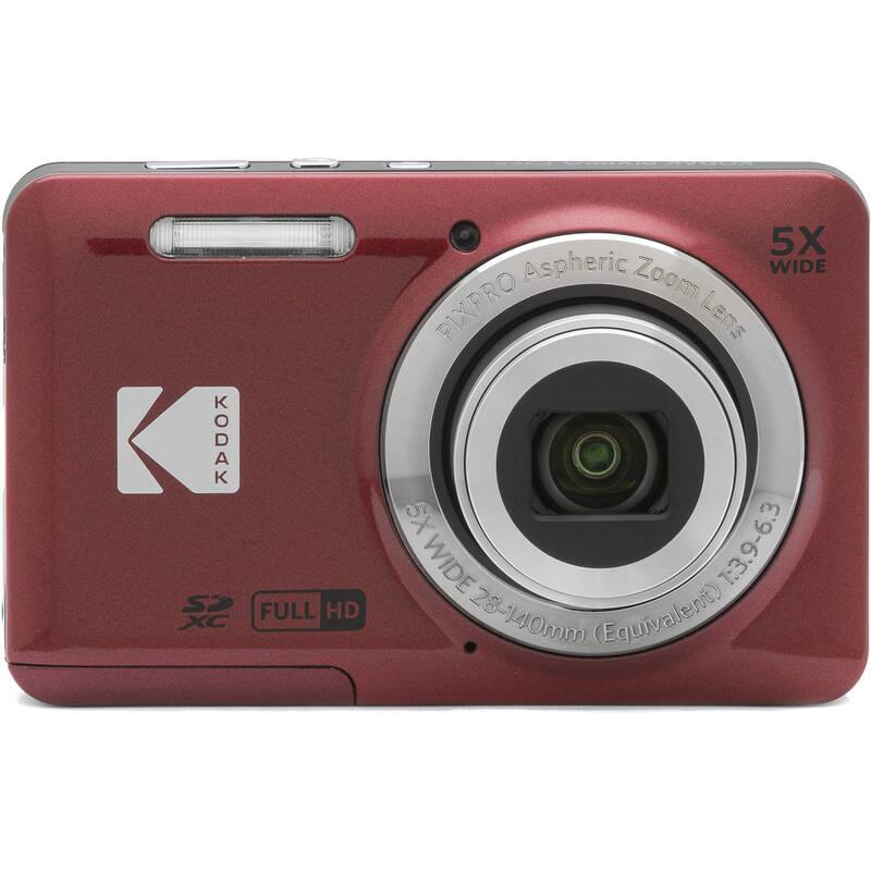 Digitální fotoaparát Kodak Friendly Zoom FZ55 červený, Digitální, fotoaparát, Kodak, Friendly, Zoom, FZ55, červený