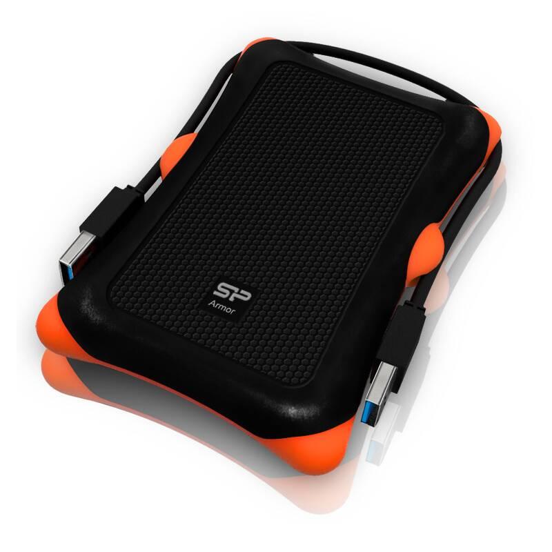 Externí pevný disk 2,5" Silicon Power Armor A30 1TB černý oranžový