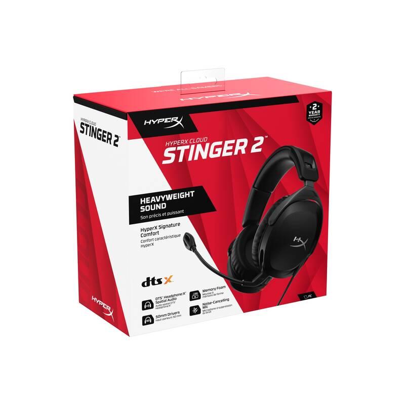 Headset HyperX Cloud Stinger 2 černý, Headset, HyperX, Cloud, Stinger, 2, černý