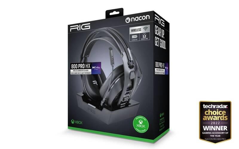 Headset Nacon RIG 800 PRO HX, pro Xbox Series XS, Xbox One a PC černý