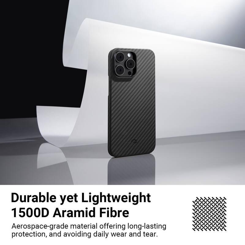 Kryt na mobil Pitaka MagEZ 3 1500D na Apple iPhone 14 Pro černý