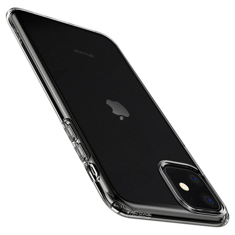 Kryt na mobil Spigen Crystal Flex na Apple iPhone 11 průhledný