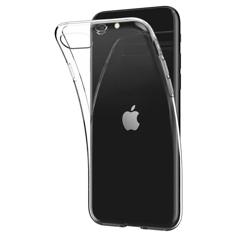 Kryt na mobil Spigen Crystal Flex na Apple iPhone SE 8 7 průhledný