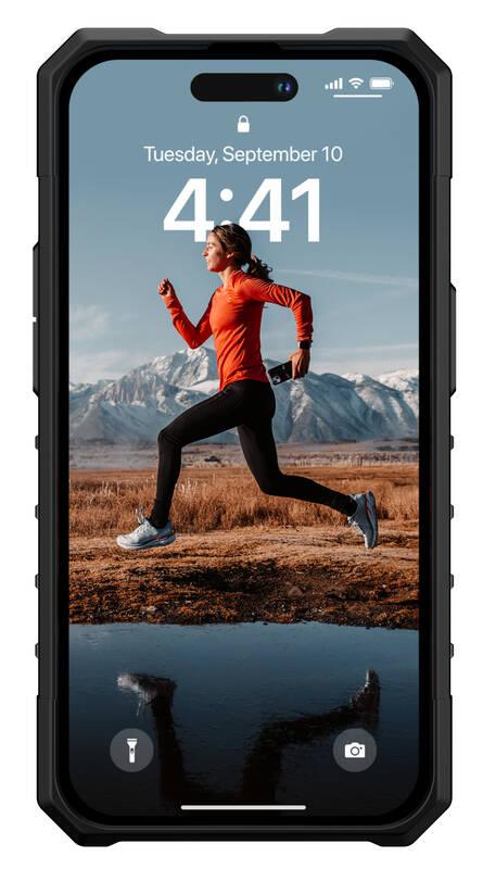 Kryt na mobil UAG Plasma na Apple iPhone 14 Pro Max černý průhledný
