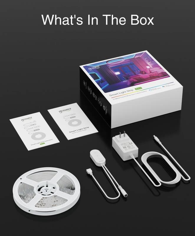 LED pásek Gosund SL1, Tuya, 2,8 m