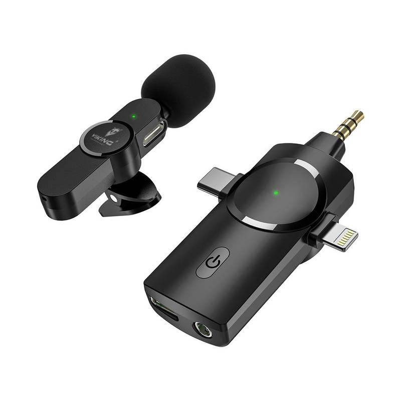 Mikrofon Viking M360, USB-C Lightning 3,5 mm jack