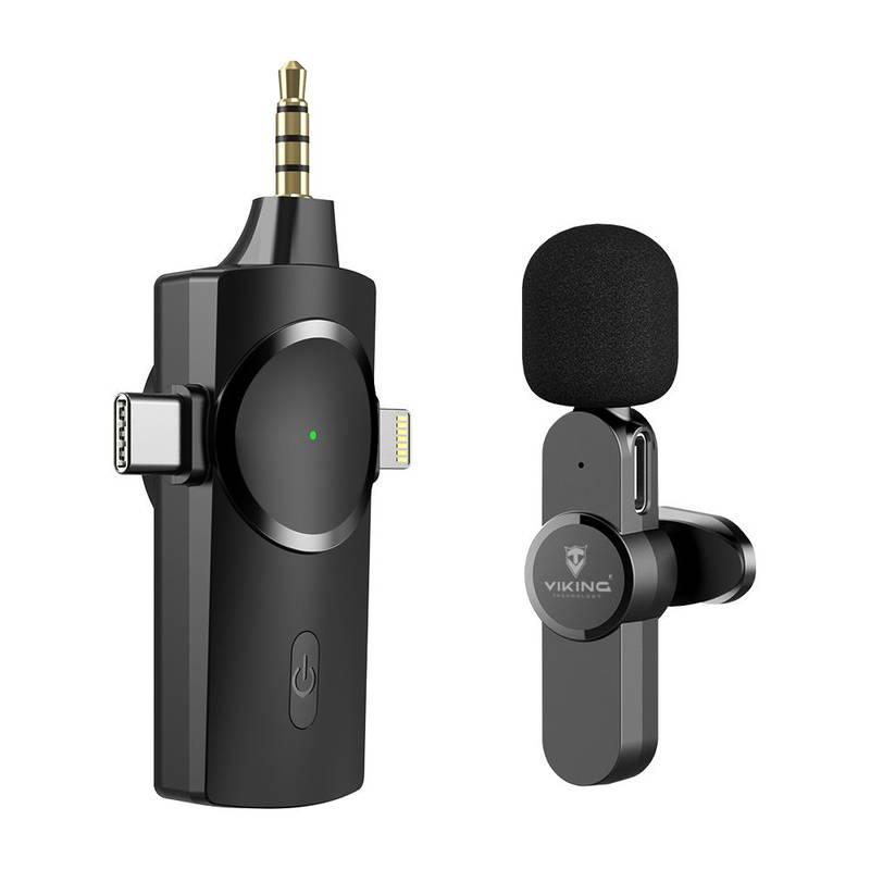 Mikrofon Viking M360, USB-C Lightning 3,5 mm jack