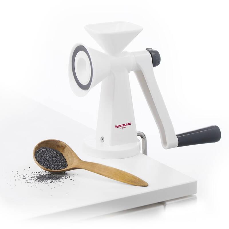 Mlýnek na mák WESTMARK 11832260, POPPY bílý