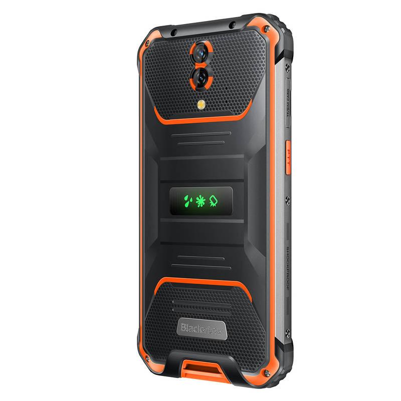 Mobilní telefon iGET Blackview GBV7200 černý oranžový