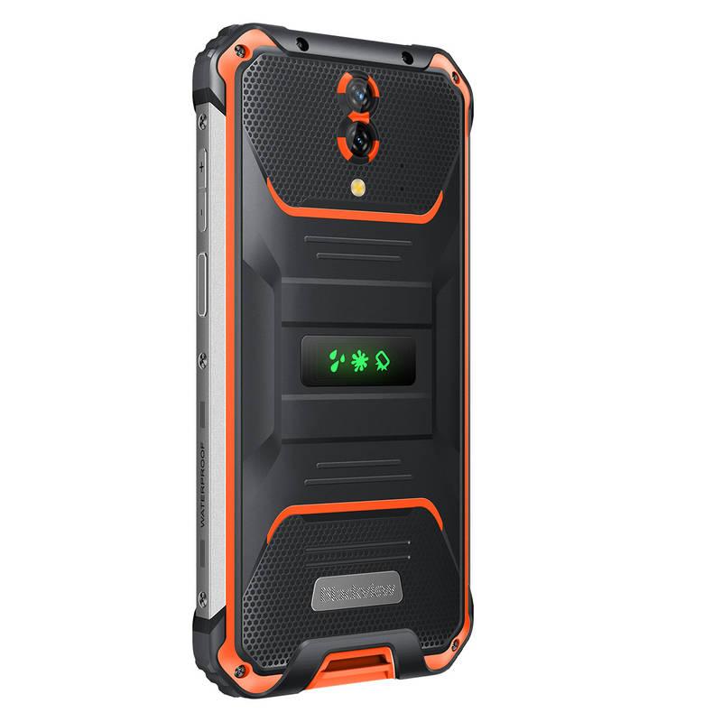 Mobilní telefon iGET Blackview GBV7200 černý oranžový