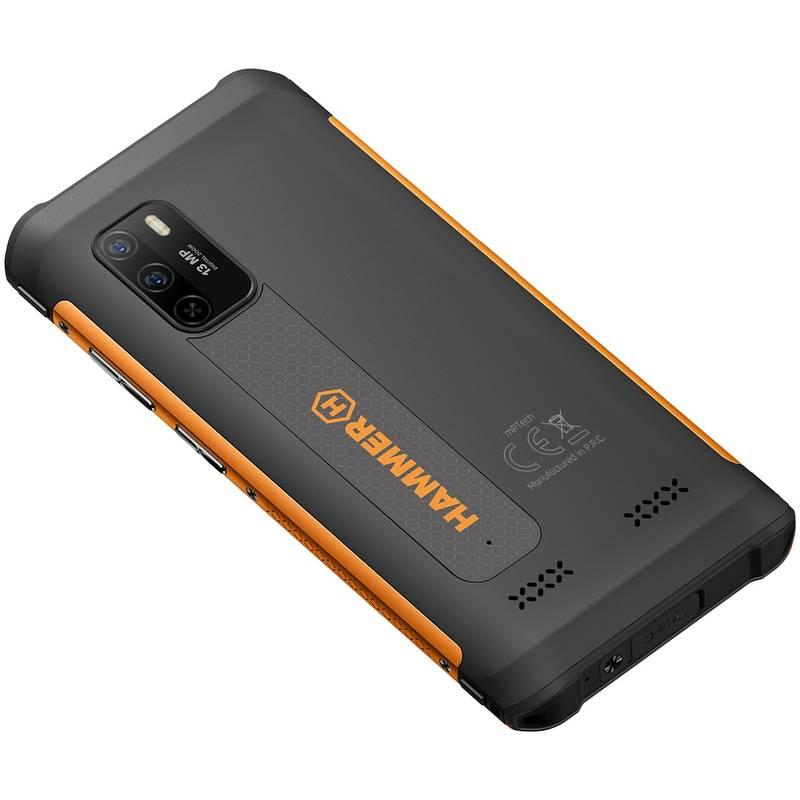 Mobilní telefon myPhone Hammer Iron 4 oranžový