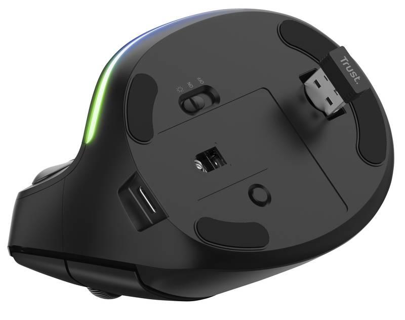Myš Trust Bayo Ergo černý