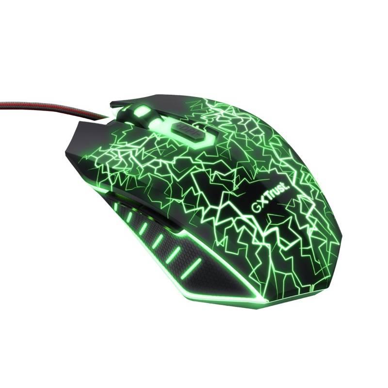 Myš Trust GXT 105X Izza Mouse černá