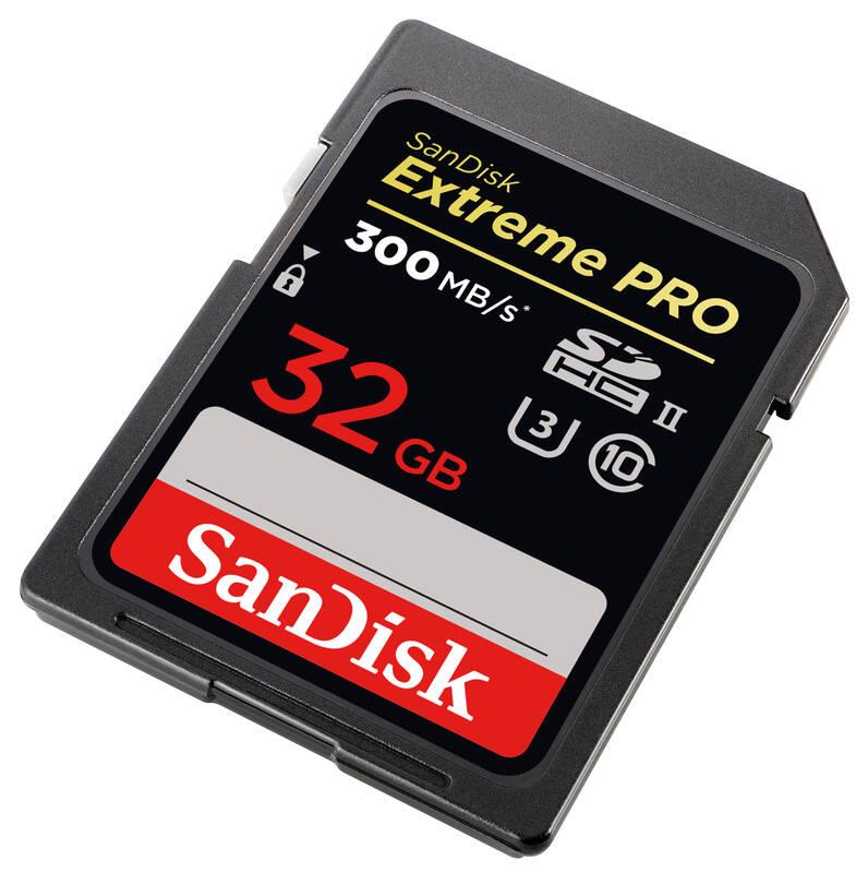 Paměťová karta SanDisk SDHC Extreme Pro 32GB UHS-II U3