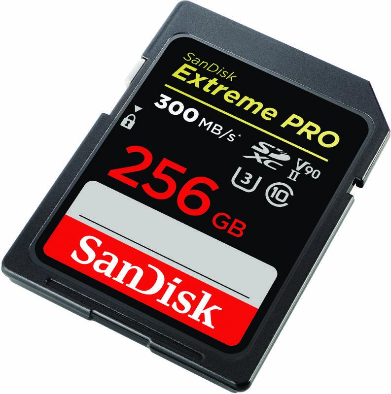Paměťová karta SanDisk SDXC Extreme Pro 256GB UHS-II U3