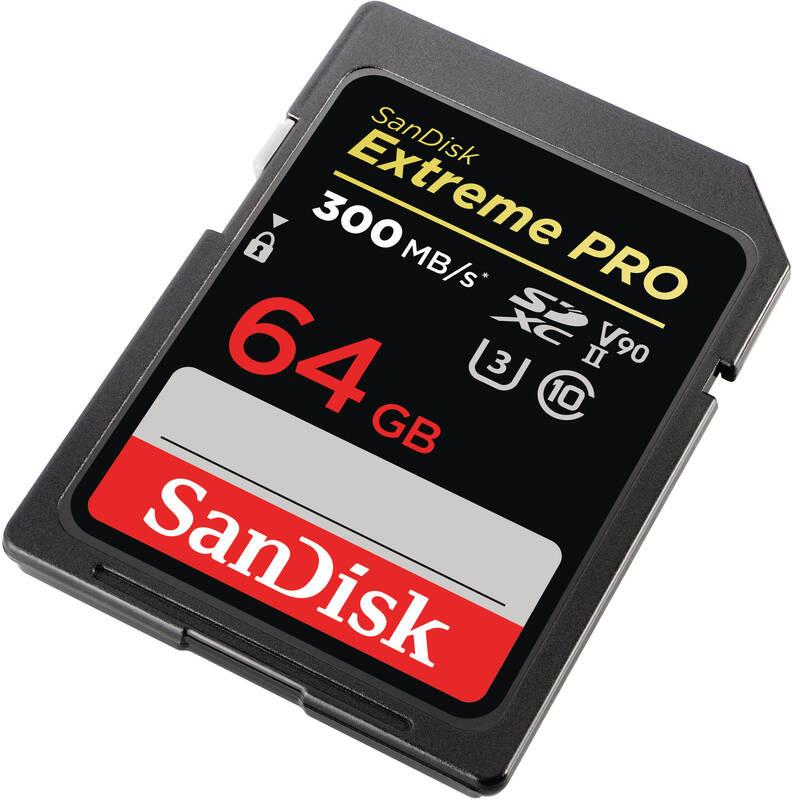 Paměťová karta SanDisk SDXC Extreme Pro 64GB UHS-II U3