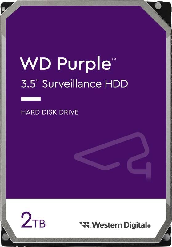 Pevný disk 3,5" Western Digital Purple 2TB
