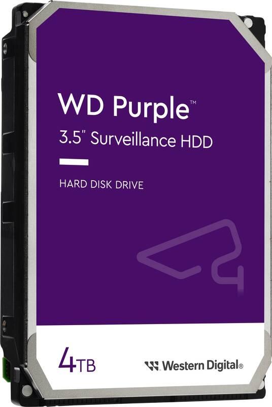 Pevný disk 3,5" Western Digital Purple 4TB