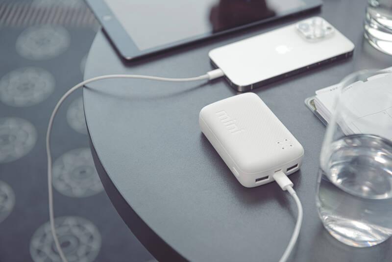 Powerbank GoGEN PB100009 10000 mAh bílá